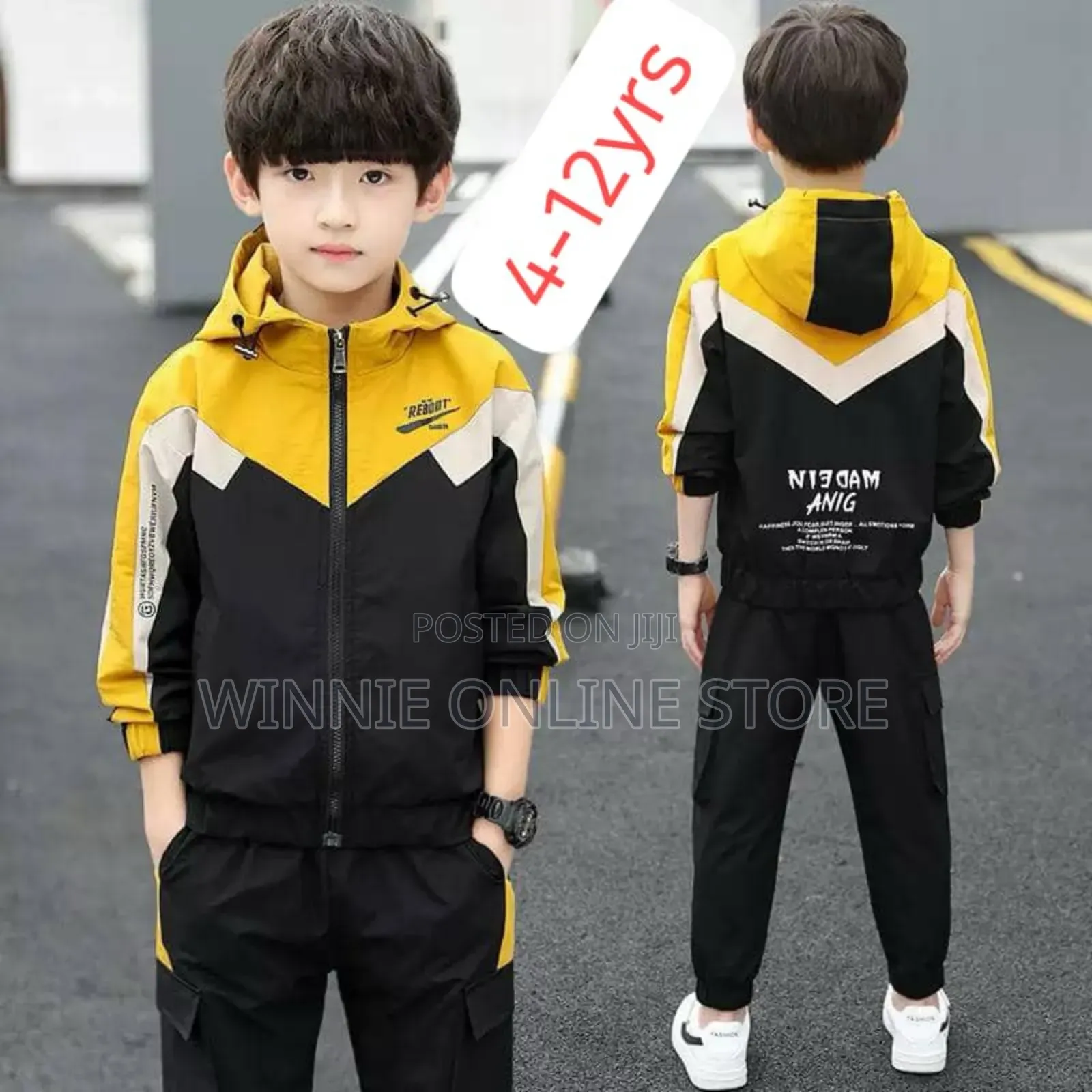 Kids Classy Truck Suit4-12yrs