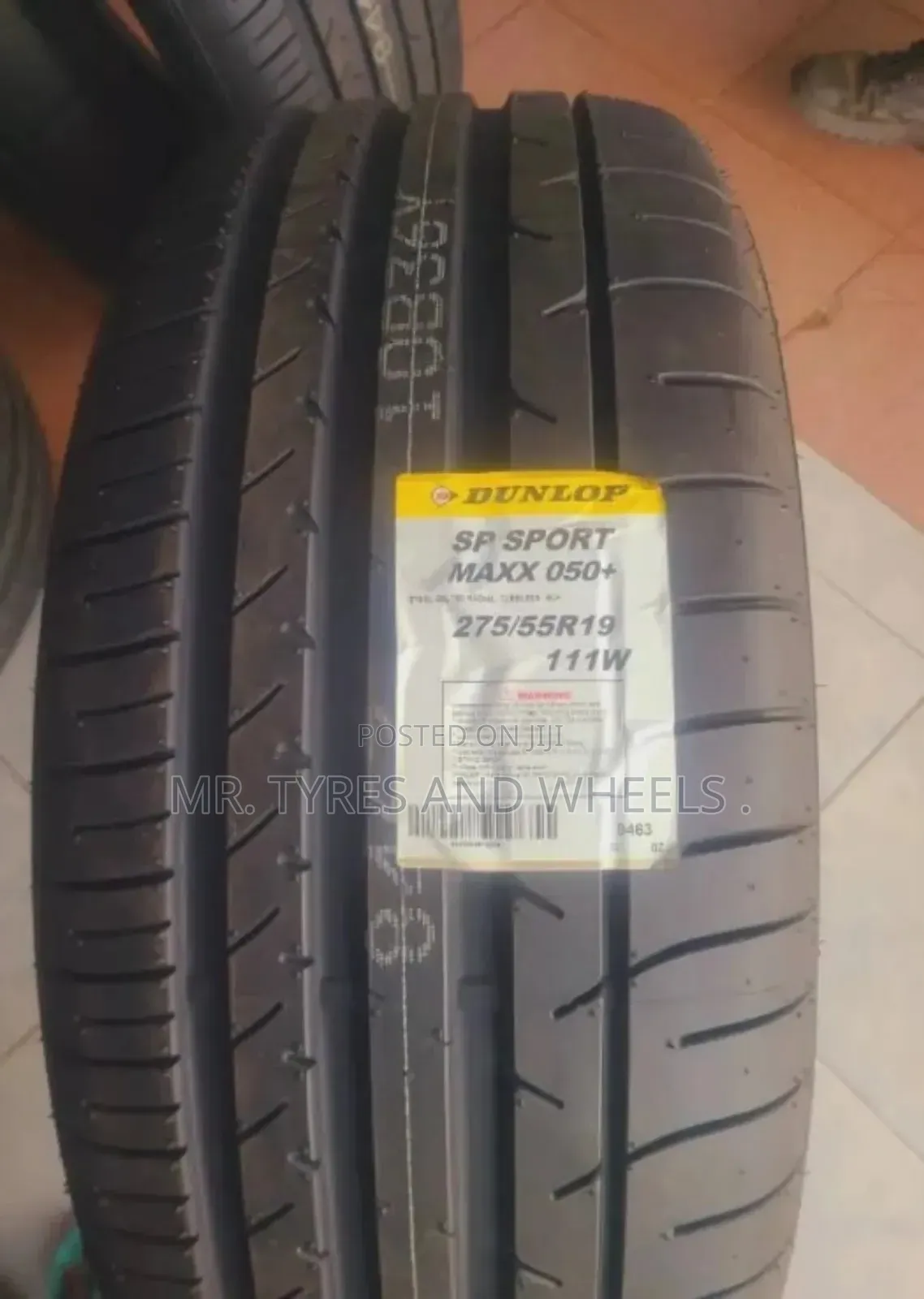 275 55 R19 Brand New Dunlop Sp Sport Maxx 050+ Always Ready.