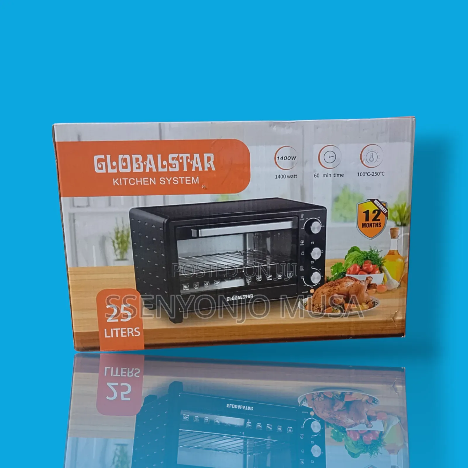 Globalstar Mini Oven 25l Gs-Ov25 Countertop