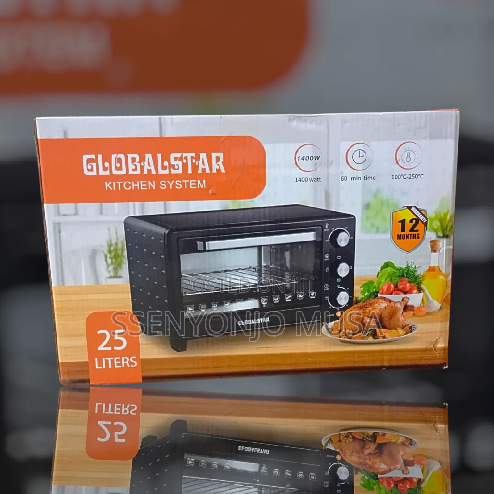 Globalstar Mini Oven 25l Gs-Ov25 Countertop