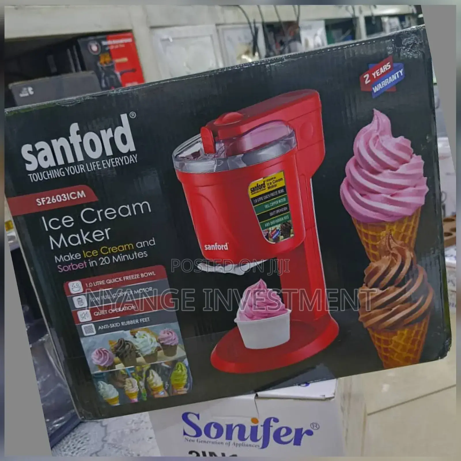 Stanford Ice Cream Machine
