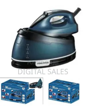 Electro Master Steam Station Ceramic Soleplate Iron 1600 Watts With 16