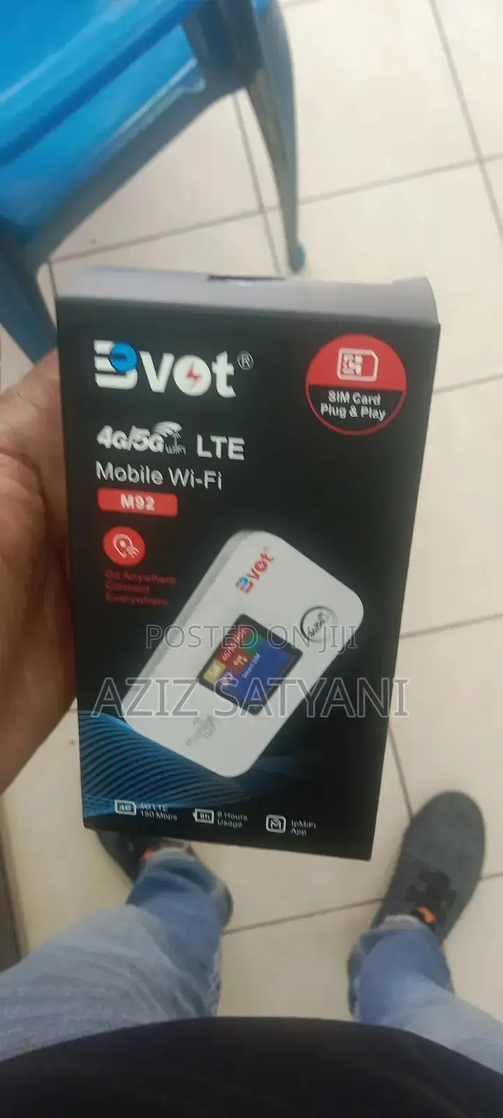Uvrsal M88-80 Wifi Pket Ruter Support All Sim 2g, 3g, 4g, 5g