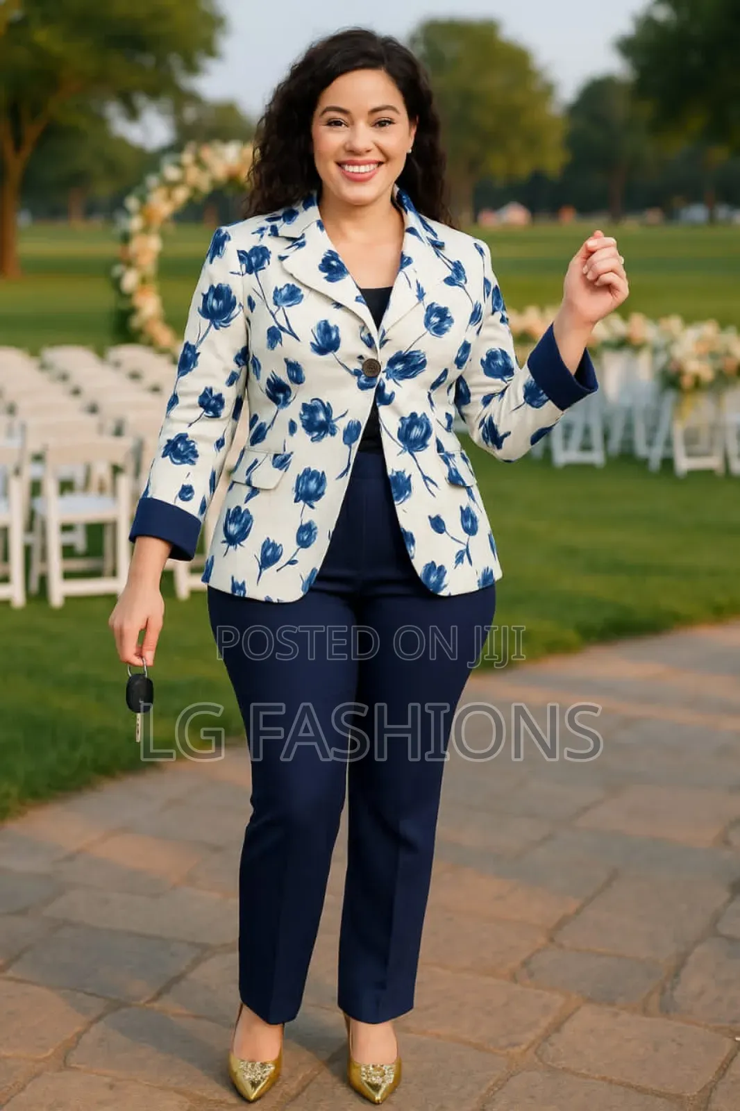 Ladies Two Piece Coat and Pant