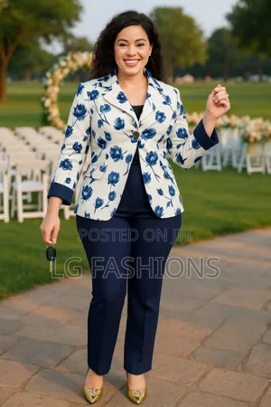 Ladies Two Piece Coat and Pant