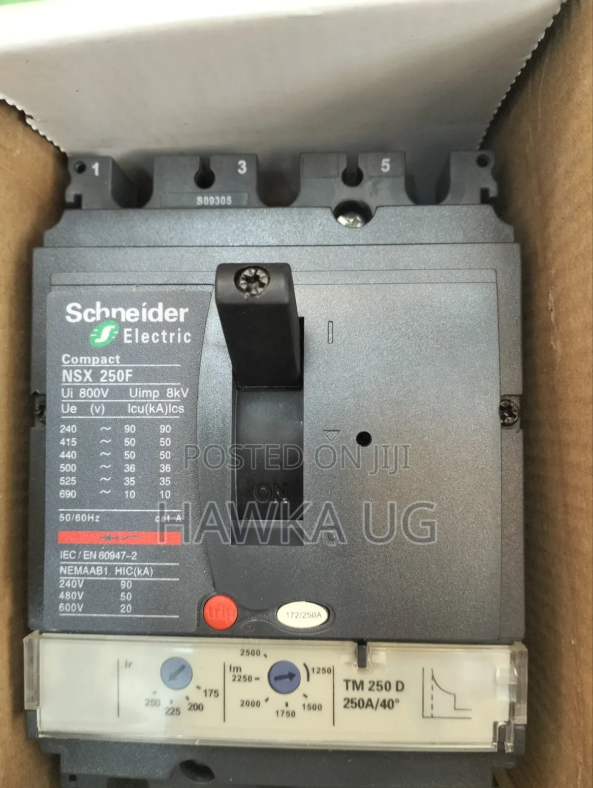 250a Schneider Breaker