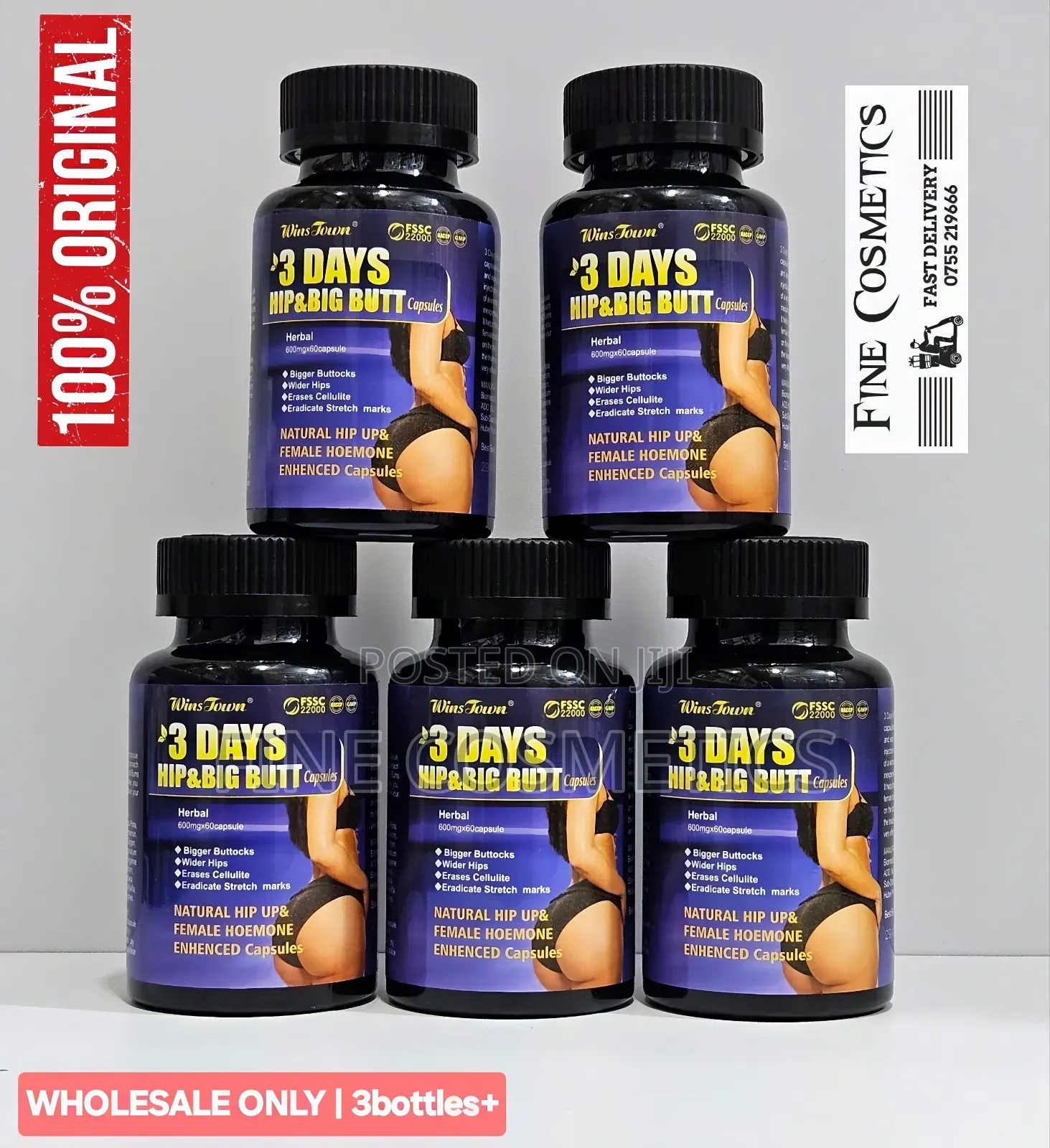 Wholesale Only 3days Hips and Big Butt Booster Curve Enhancement Pills