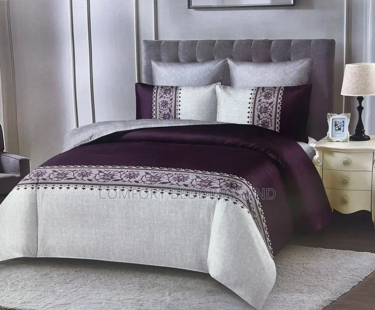 Honey G Bedcover 6*6 Purple
