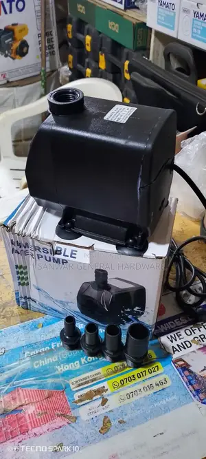4m,Aquarium/Fountain Submersible Water Pumps(4000l/H)