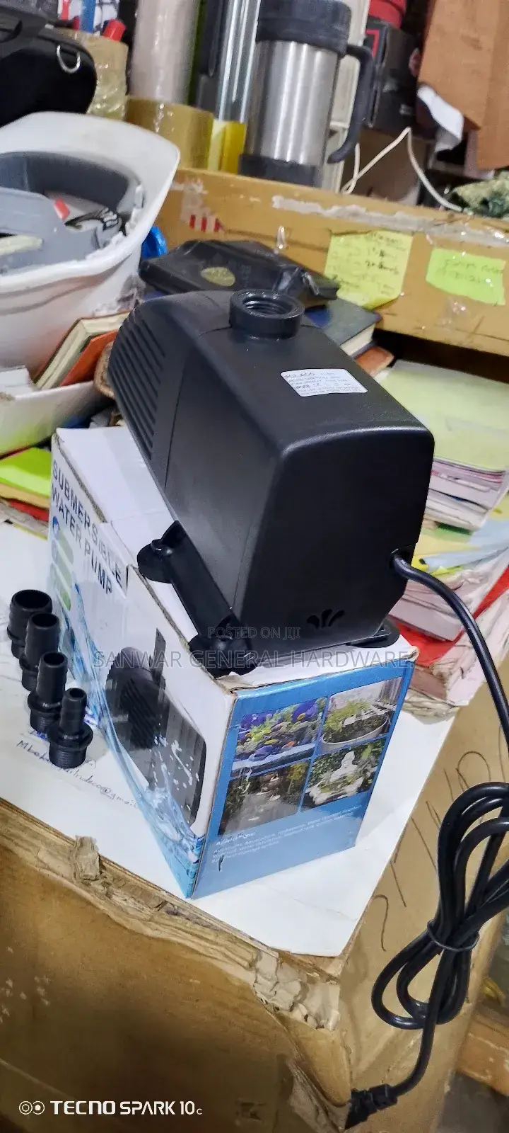 4m,Aquarium/Fountain Submersible Water Pumps(4000l/H)
