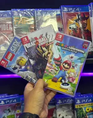 City Undercover, Dragon Ball Xenoverse 2, Mario Kingdom Battle Switch