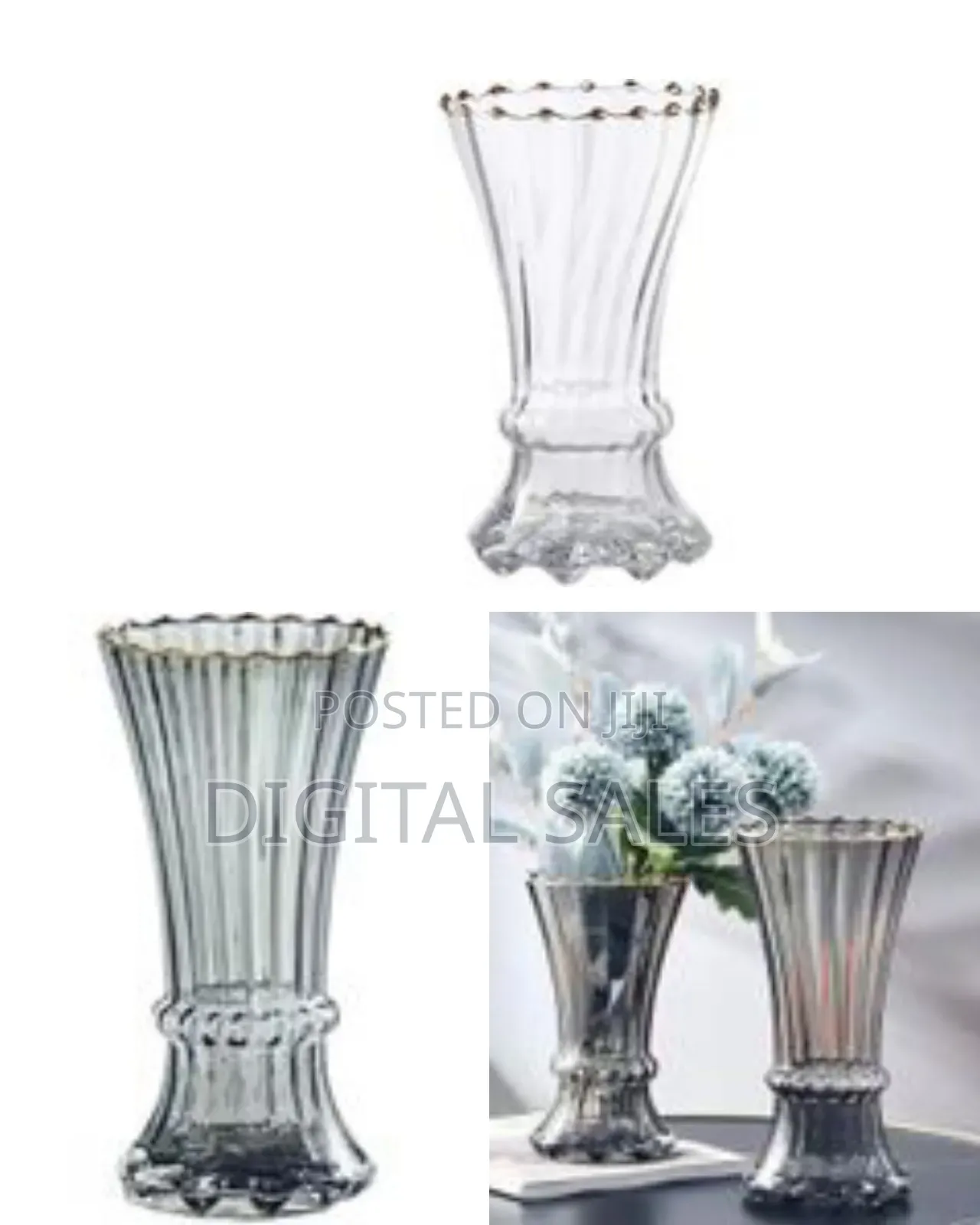 Vase Minimalism for Home Glass Vase Hydroponic Flowers Decorative