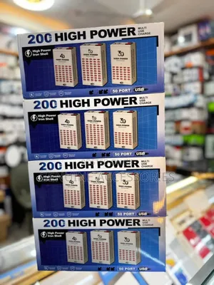 50 Port Charging Station