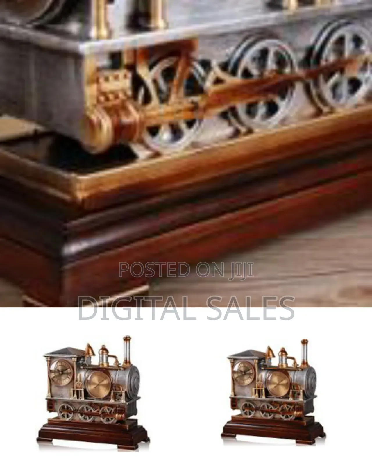 Floor Clocks Table Clock European Style Pendulum Clock Locomotive