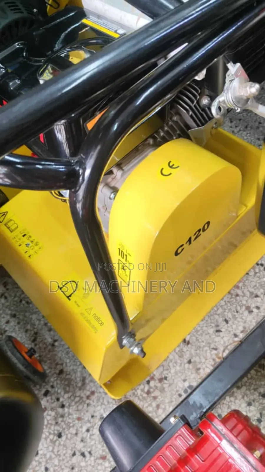 C120 Plate Compactor 18kn Force 4200 Frequency
