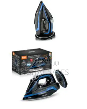 Raf Ceramic Soleplate Electric Steam Iron With Self-Cleaning Vertical