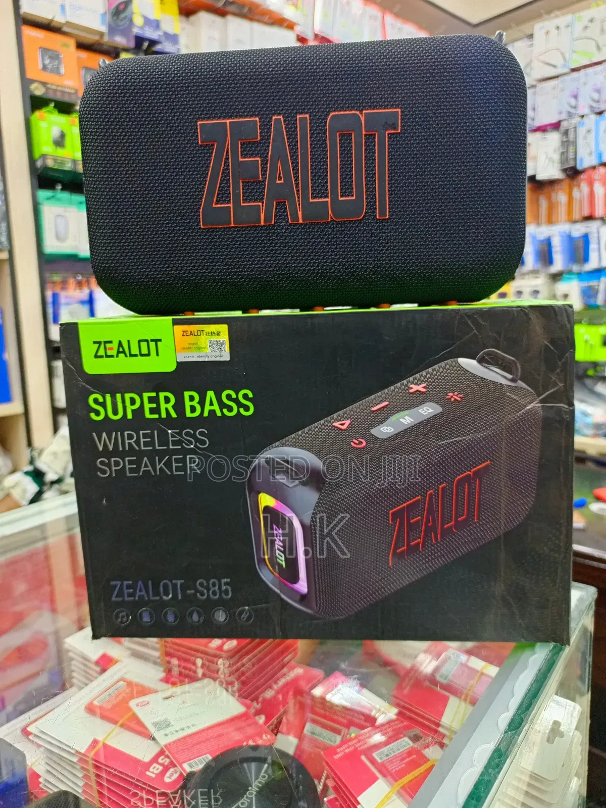 Zealot S85 50w Bluetooth Speakers, Outdoor Portable Subwoofer Speaker
