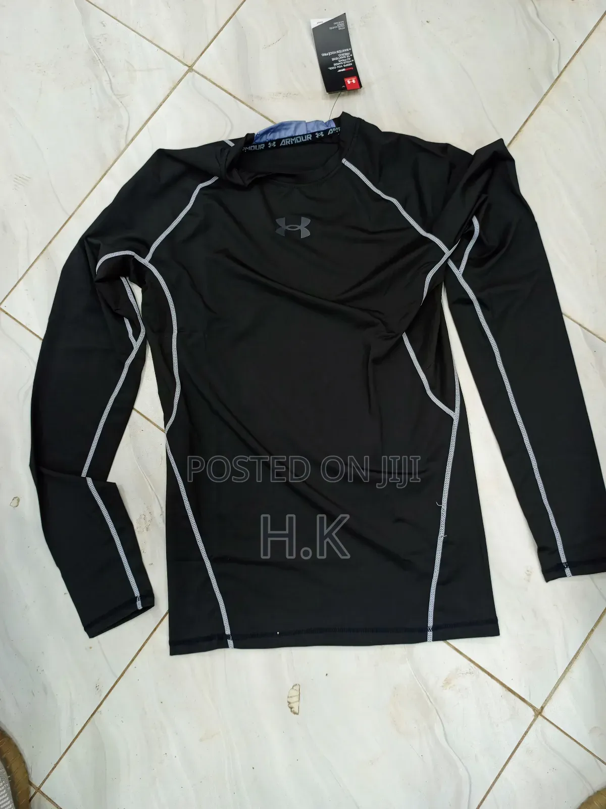 Under Armour Heatgear Compression Long Sleeve Shirt.