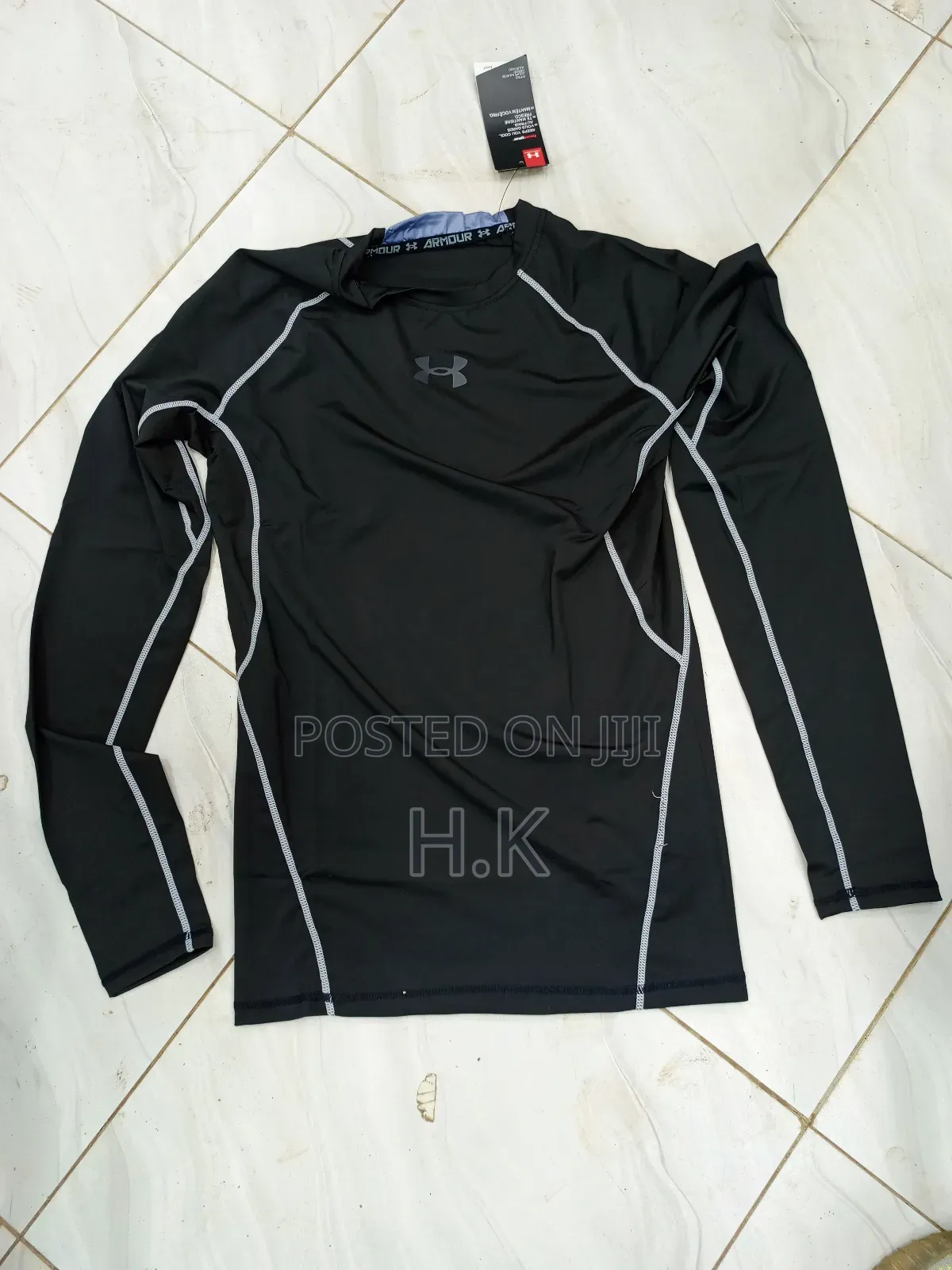Under Armour Heatgear Compression Long Sleeve Shirt.