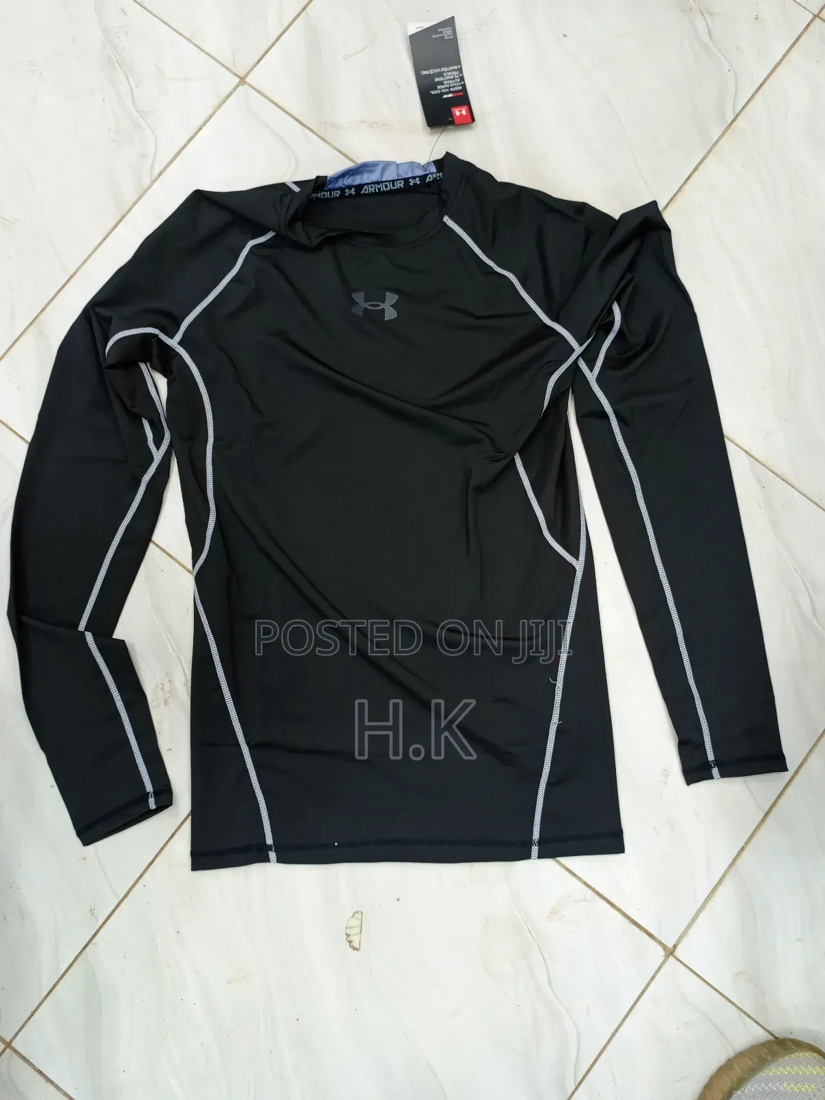 Under Armour Heatgear Compression Long Sleeve Shirt.