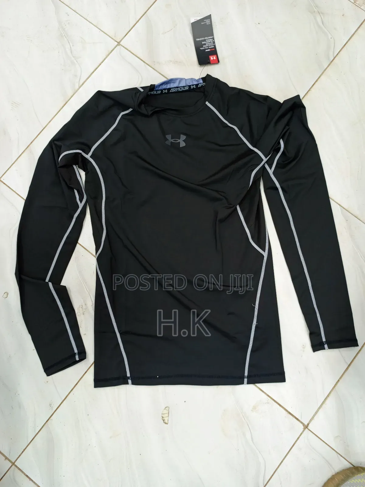 Under Armour Heatgear Compression Long Sleeve Shirt.
