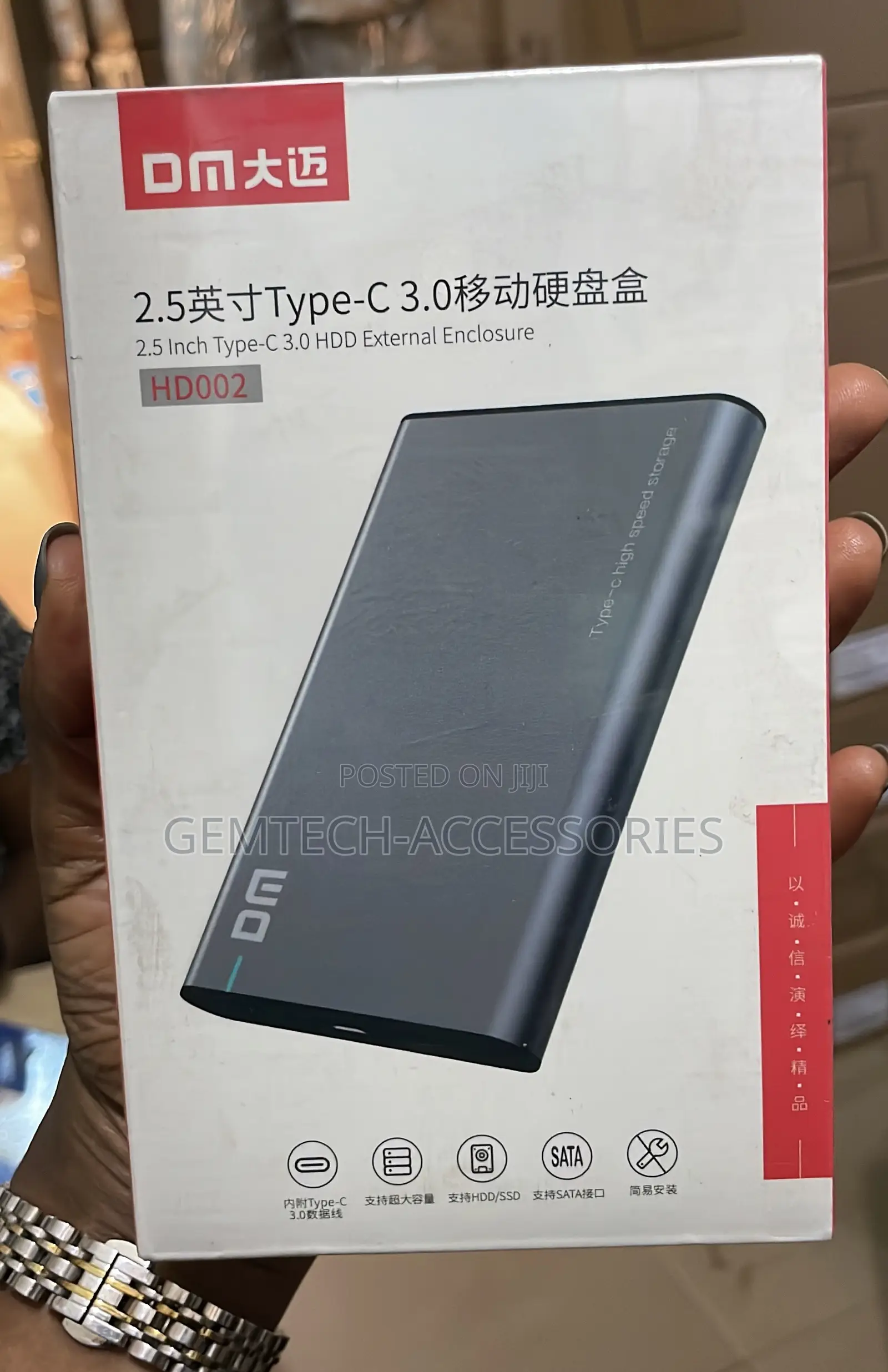 3.0 Type C SSD and HDD Casing
