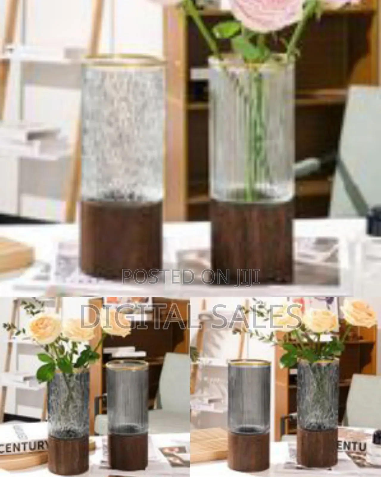 1 Pc Detachable Transparent Hydroponic Modern Home Decorations