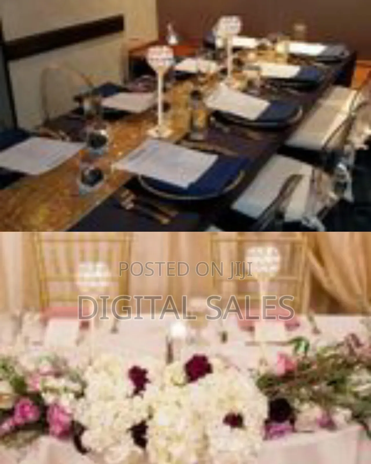 Gold Crystal Candle Holders Set of 2, Table Centerpieces for Dining