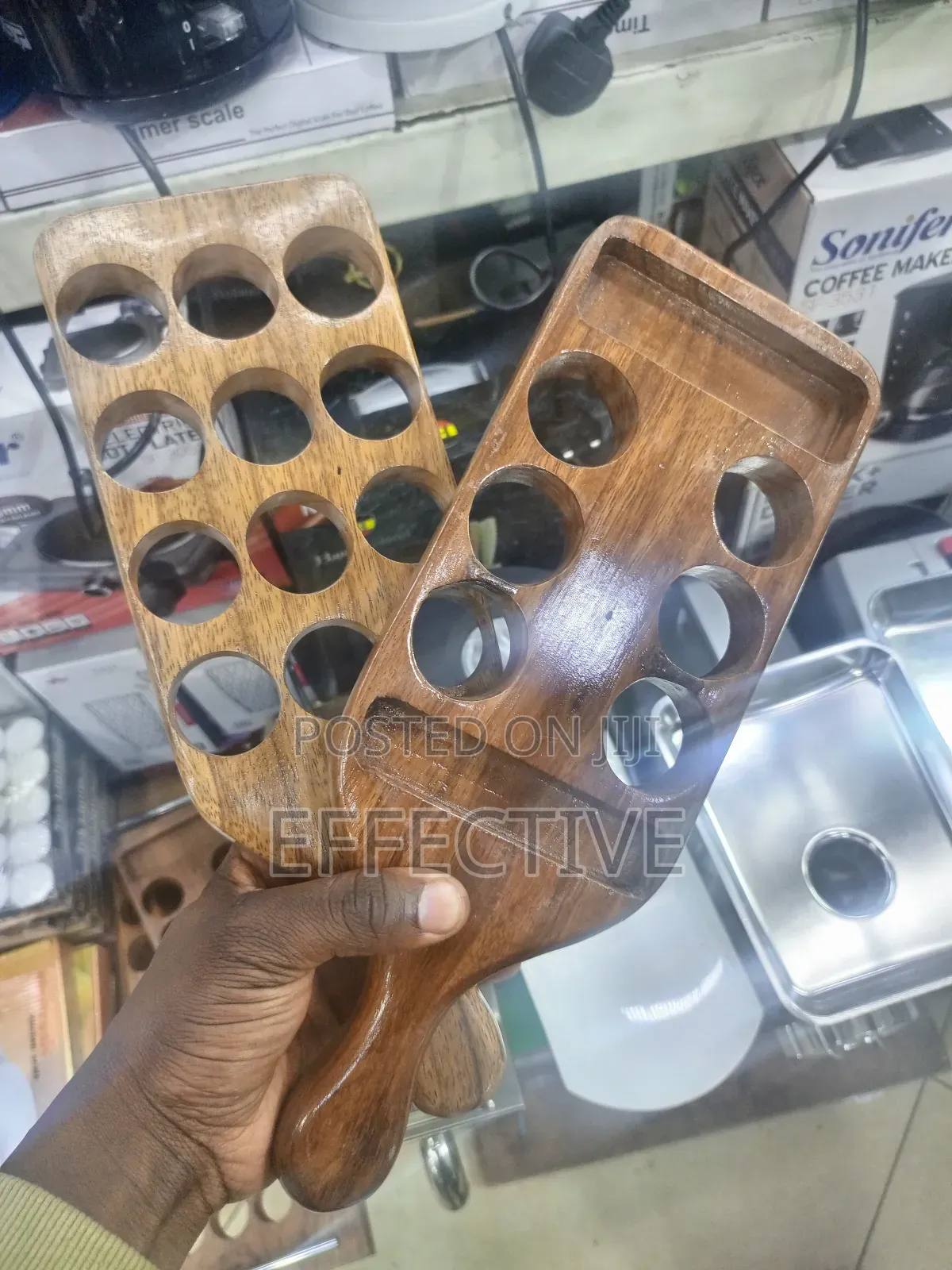 Wooden Shot Glass Paddle