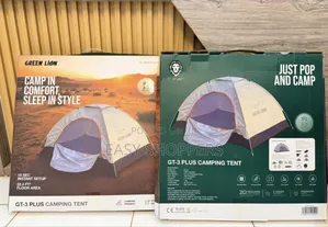 Green Lion Gt3-Plus Camping Tent 3 Person Original Tent