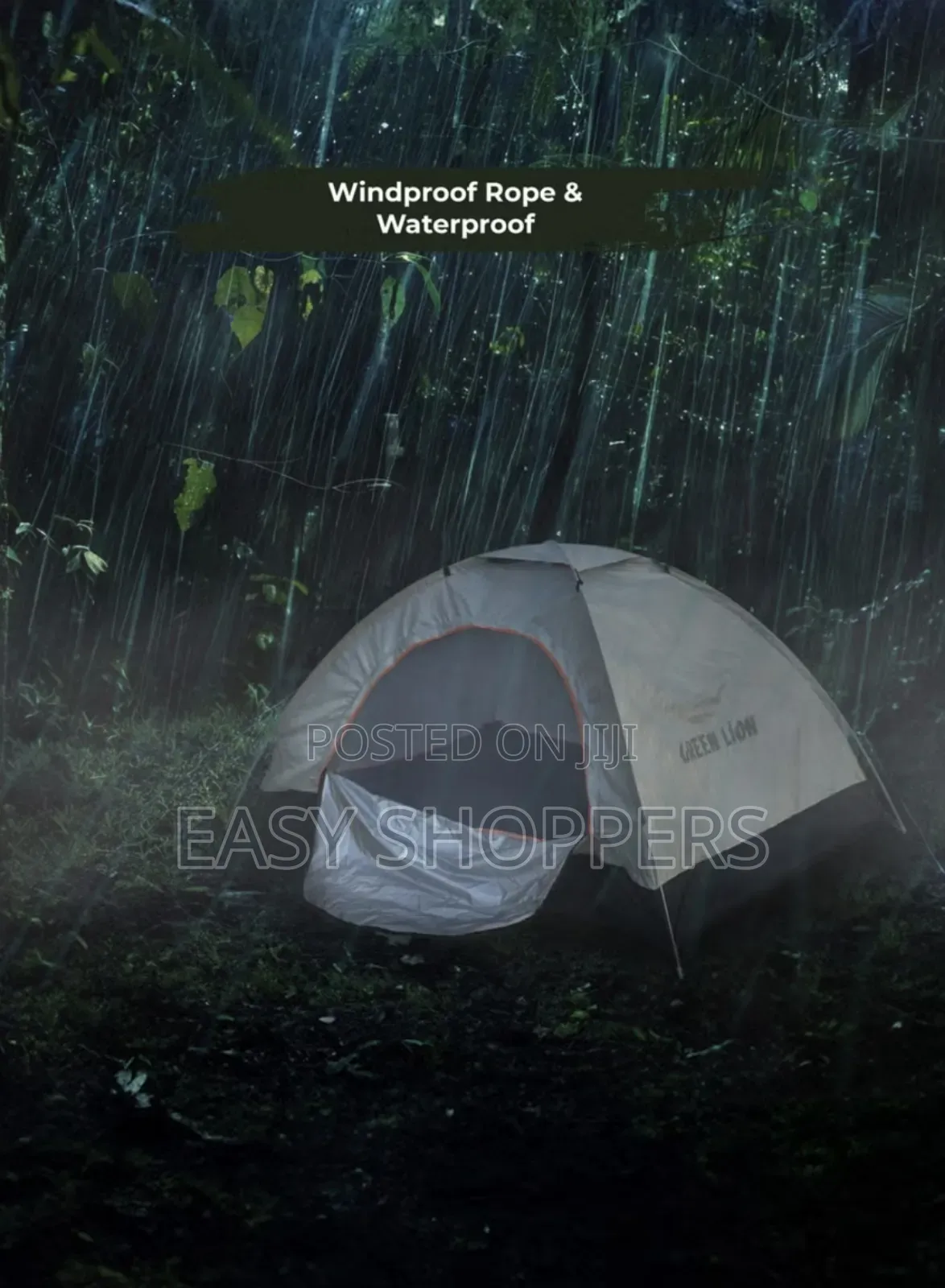Green Lion Gt3-Plus Camping Tent 3 Person Original Tent