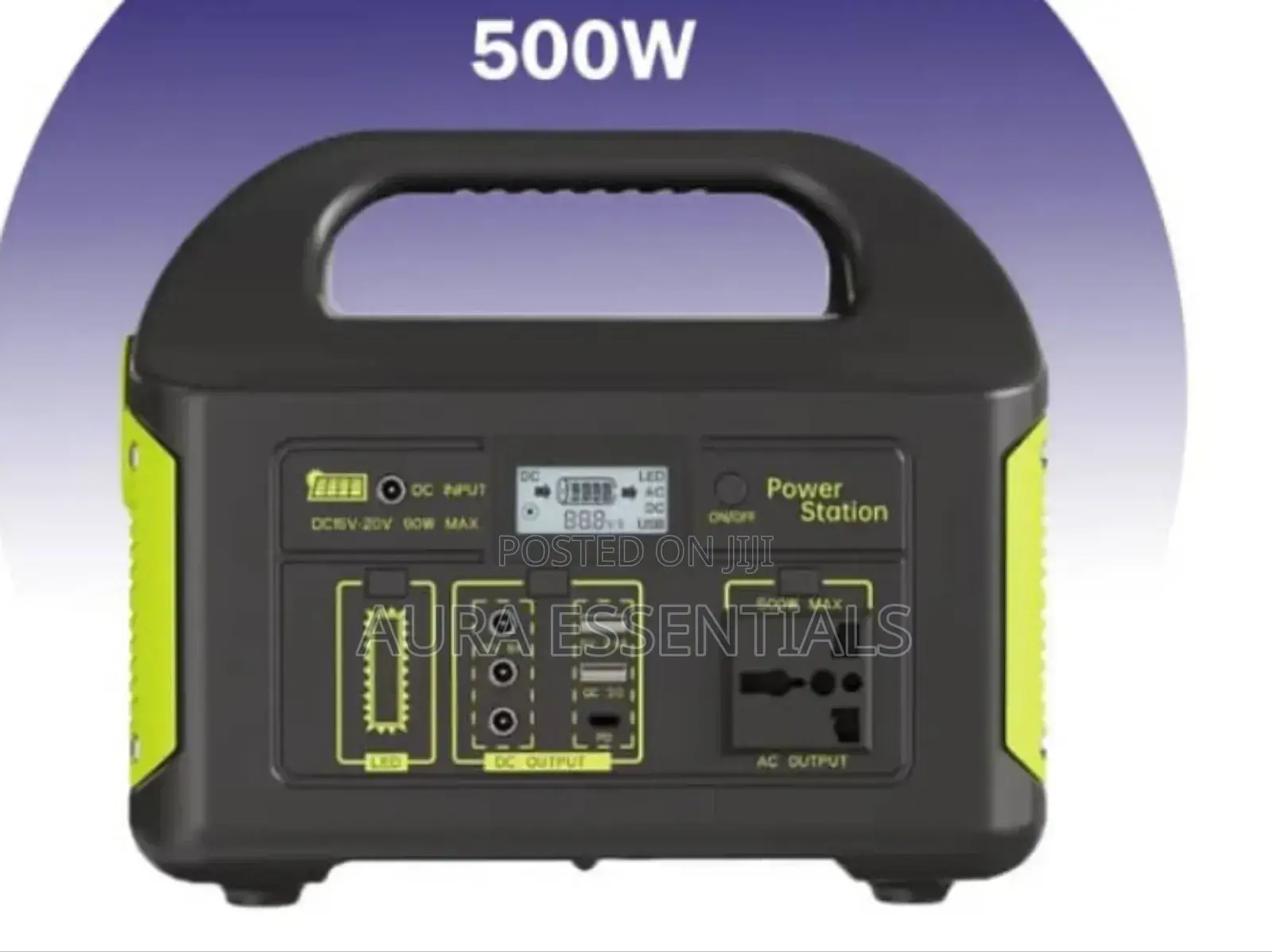 Eg010li-500w Portable Power Station