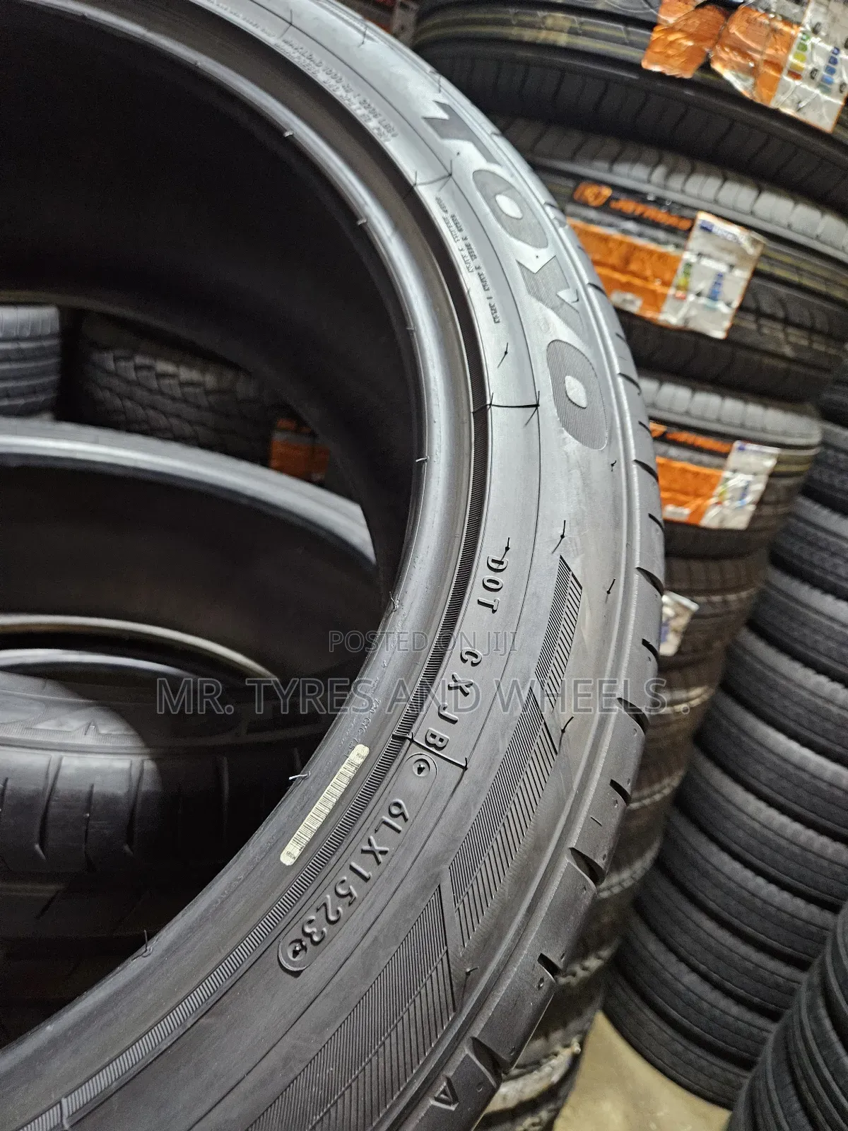 Its 265 45 R20 Direct 4rm Japan Toyo Tires When It Comes to Gd Tires.