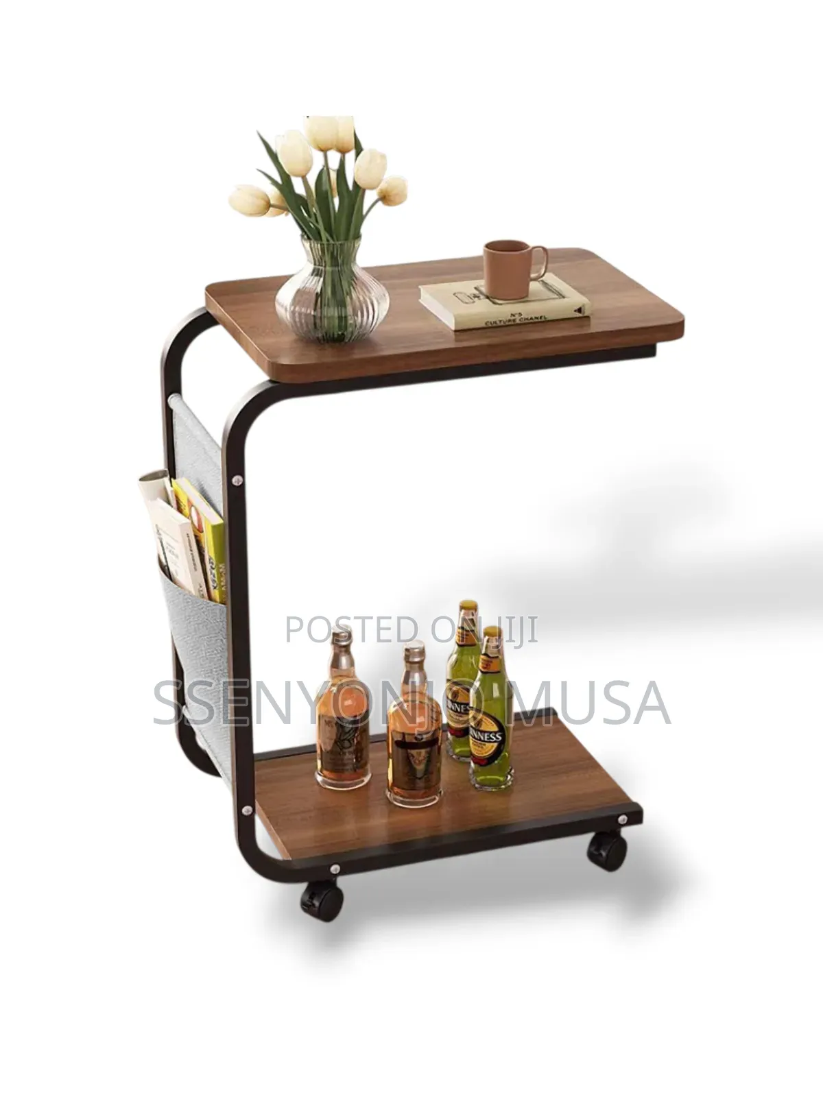 Elegant Mobile Coffee Table - Perfect For Living Room, Sofa