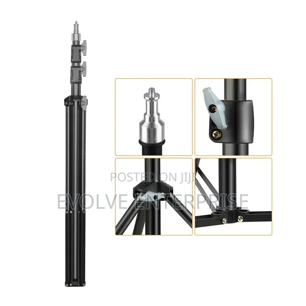 Plokama Pk-8899 Photography Tripod With Adjustable Height-2.1m