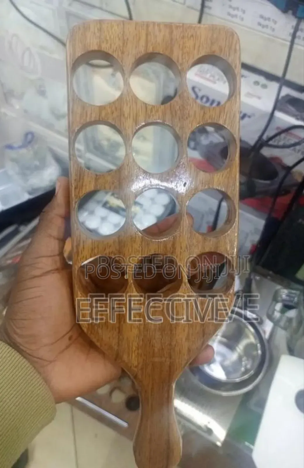 Wooden Shot Glass Paddle