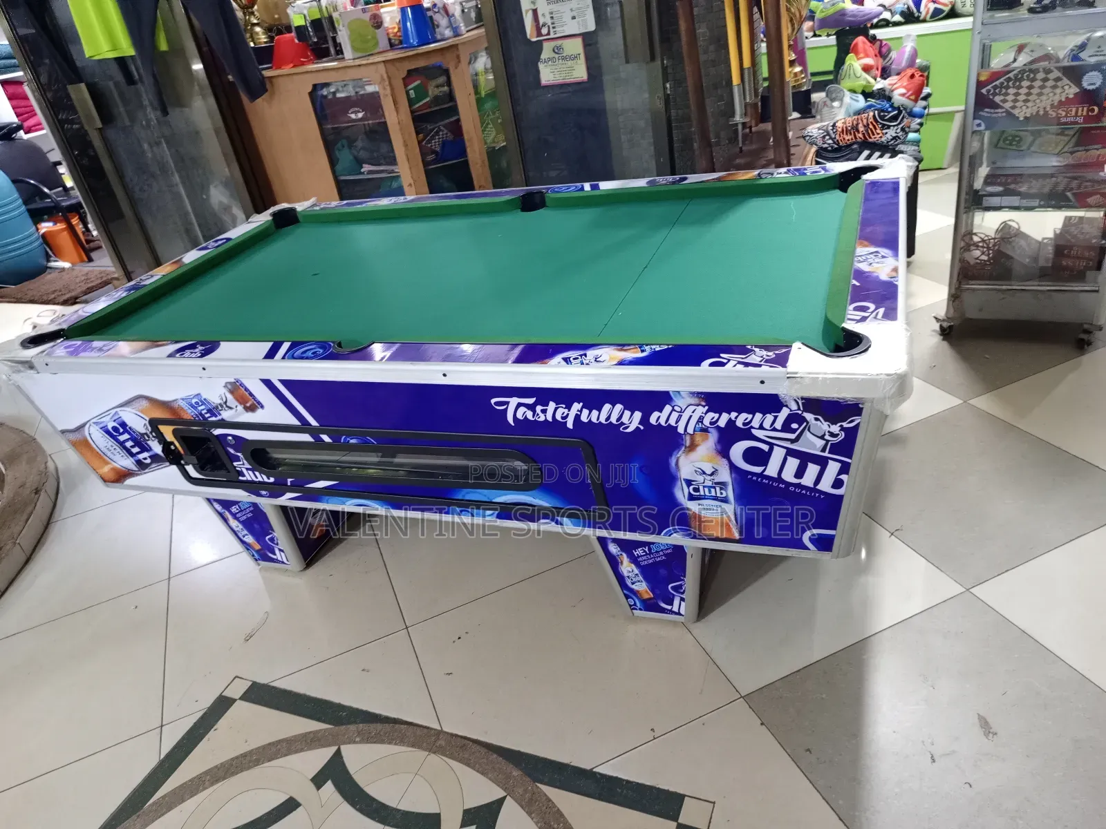 Check Pool Table Full Set With Slate Original Waterproof