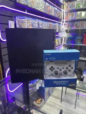 Sony Playstation 3 Slim Gaming Console. Ps3 Slim. Enjoy Blur