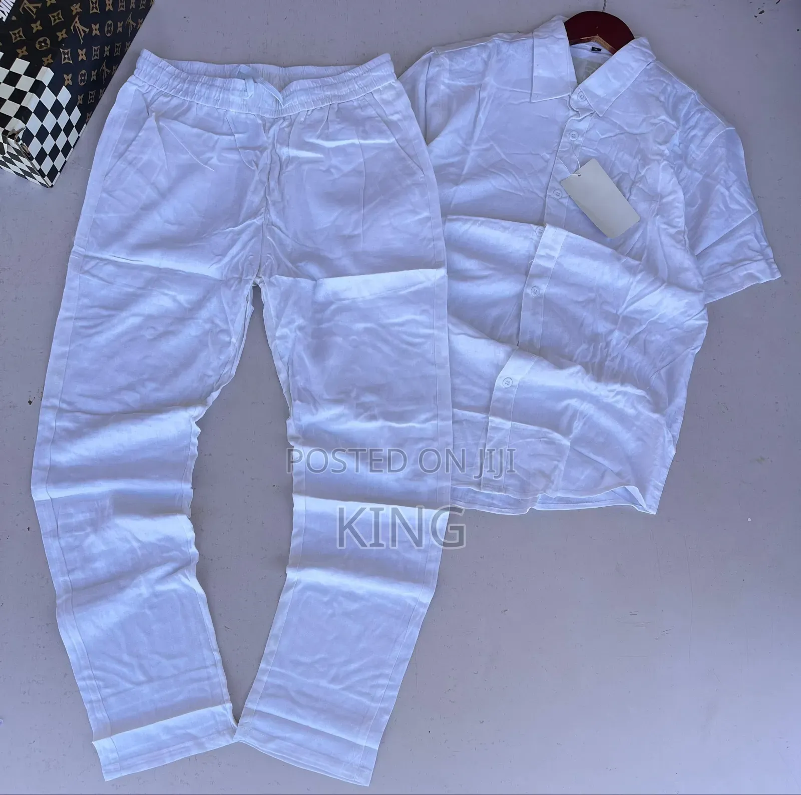 Genial Linen Full Suit Set.