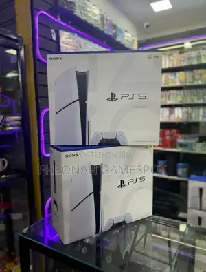 New Playstation 5 Slim Available Now. ​Slimmer. Faster. Disc Ready.