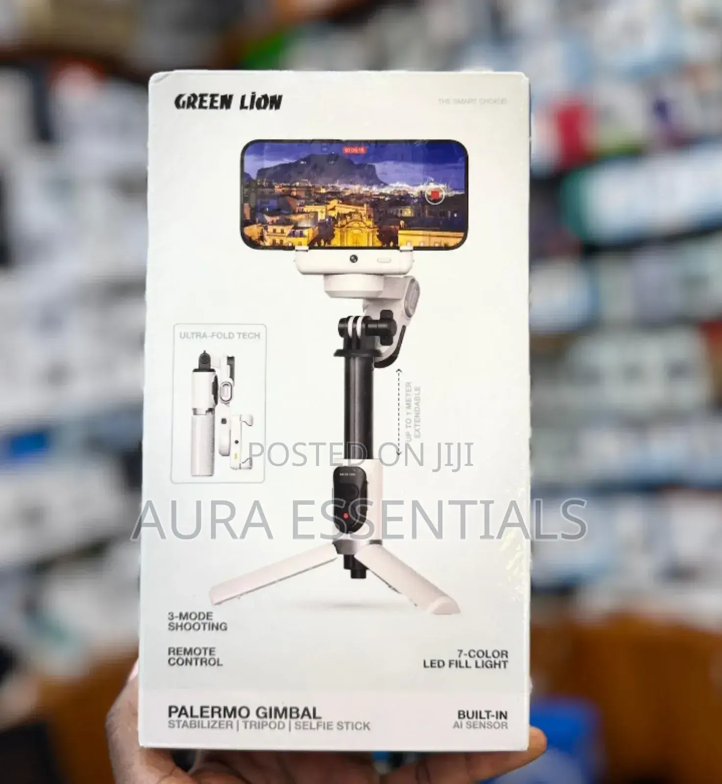 Green Lion Palermo Gimbal,Stabilizer, Tripod And Selfie Stick