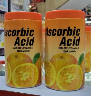 Skin Brightening Ascorbic Acid Vitamin C Orange 50mg 1000 Tablets