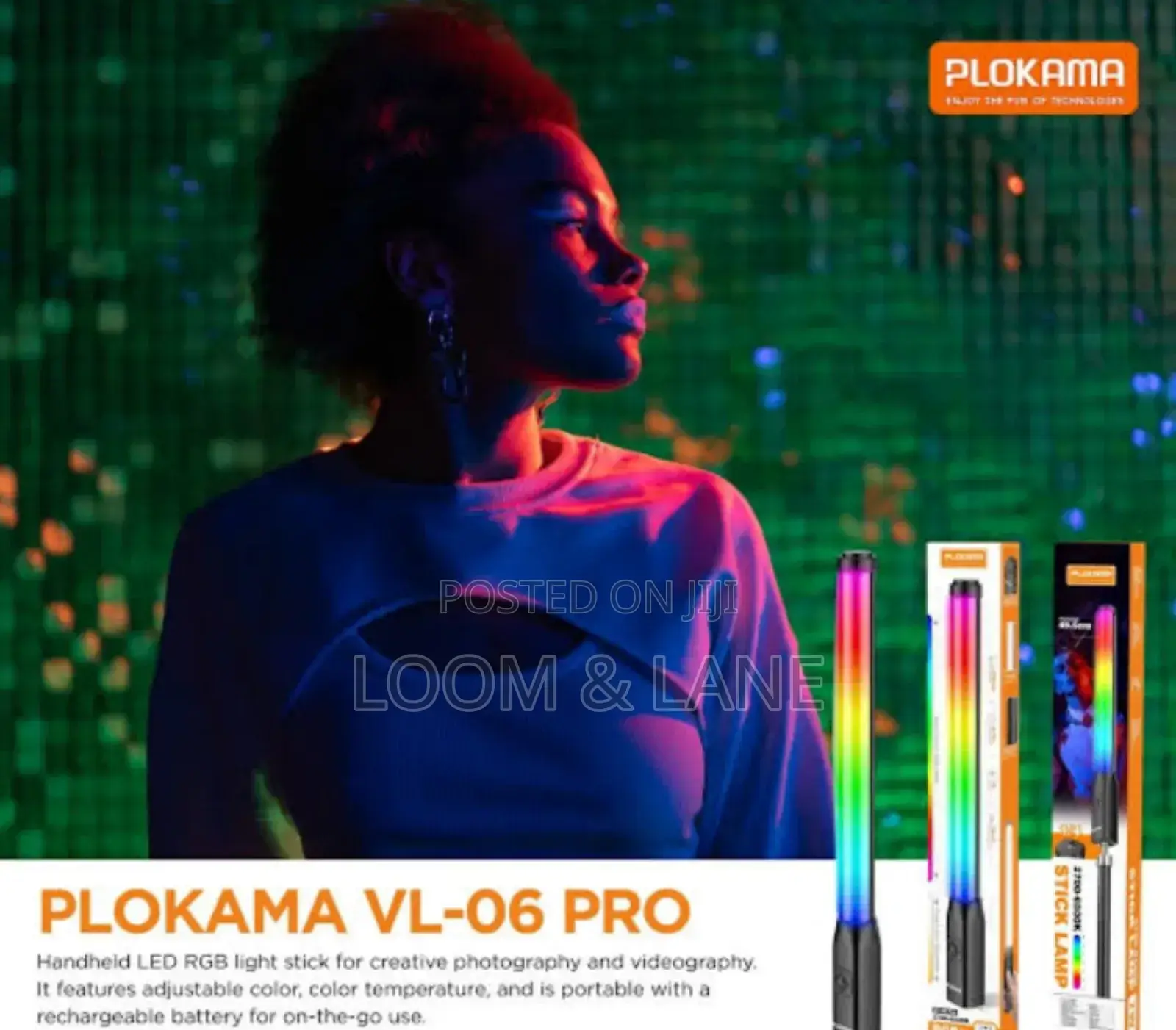 Plokama Vl-06 Pro RGB Stick Lamp