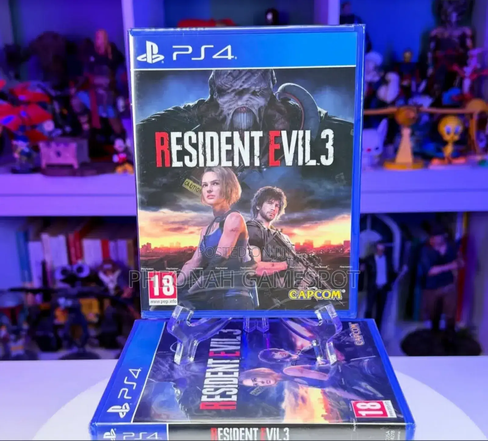 Resident Evil 3 Game Cd for Ps4