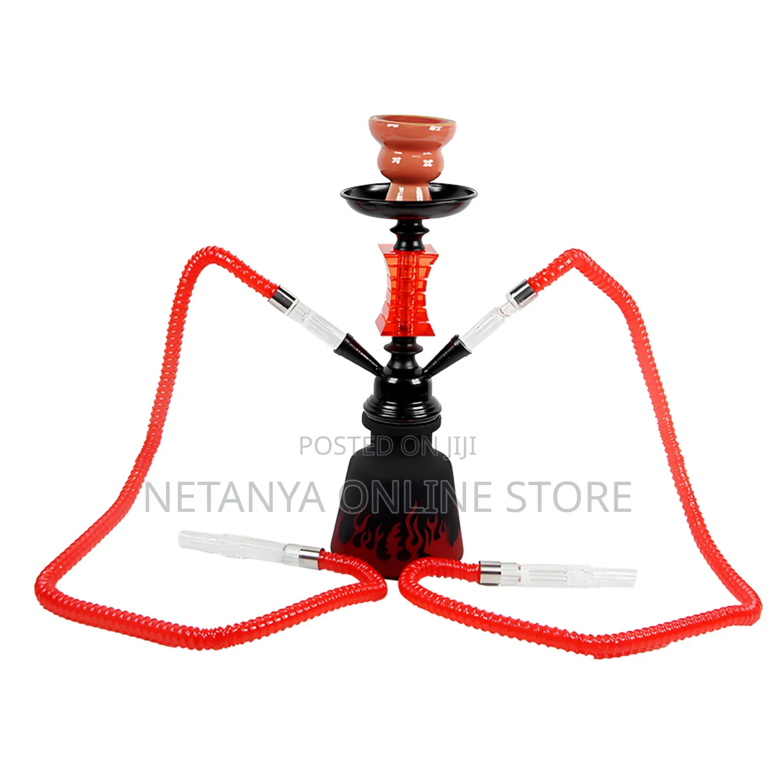 Two Horses Shisha Pot
