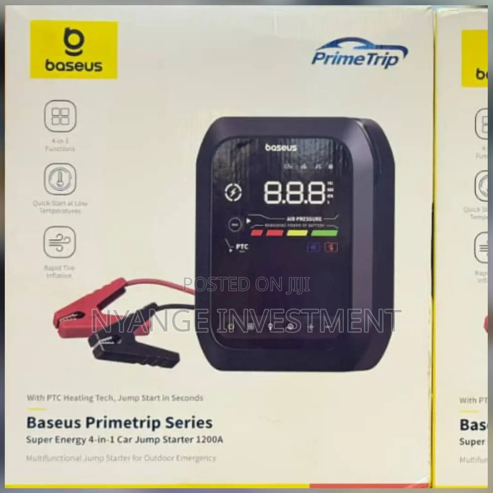 Car Jump Starter. Prime Trip Car Jump Starter