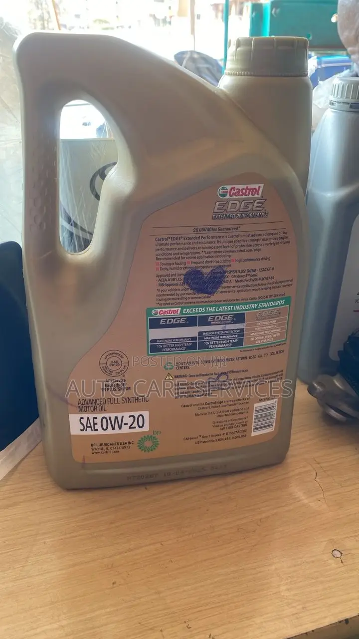 Edge Castrol 0w-20