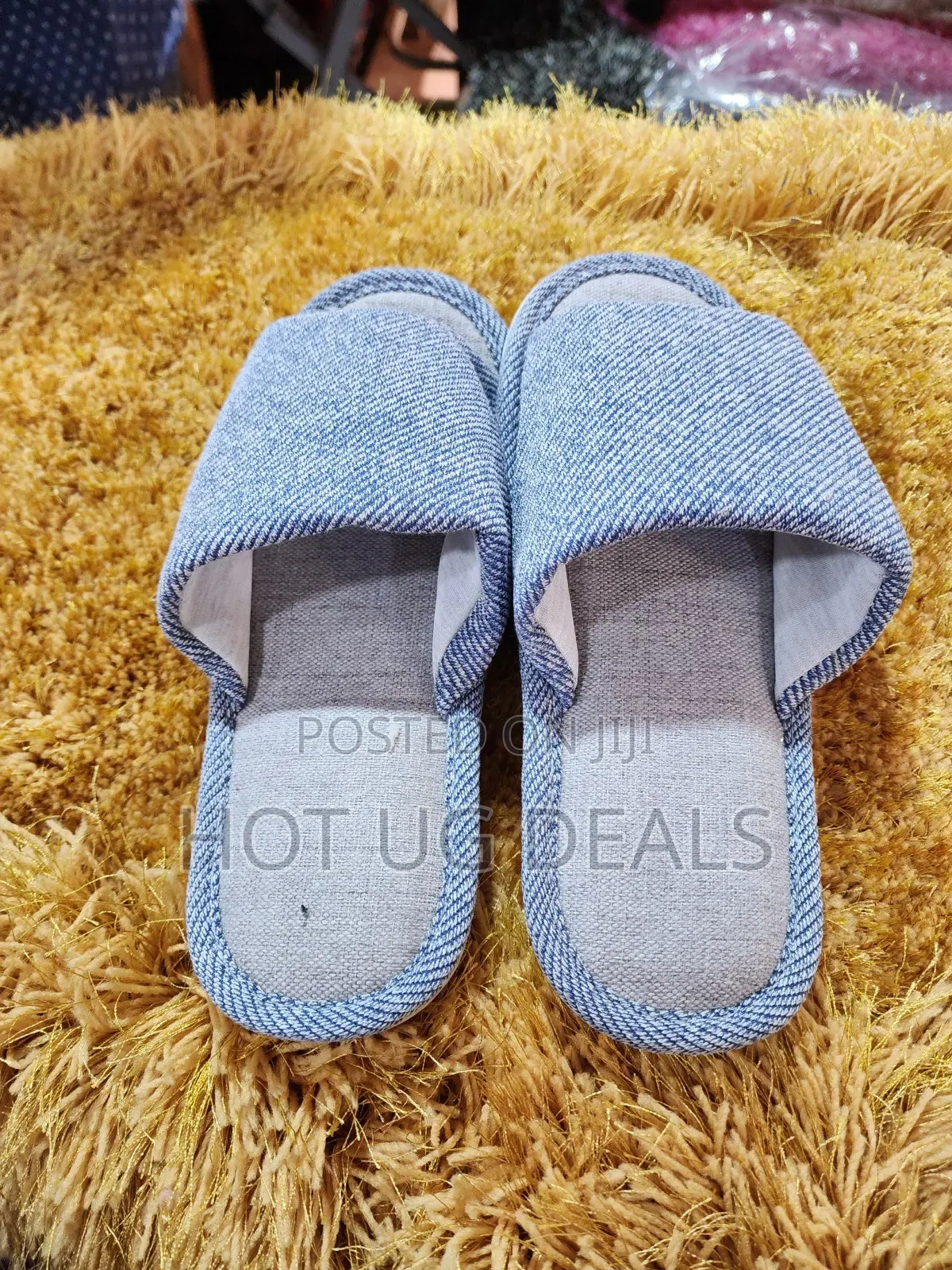 Warm Fluffy Lightweight Bedroom Indoor Sandals (38 -41) Size)