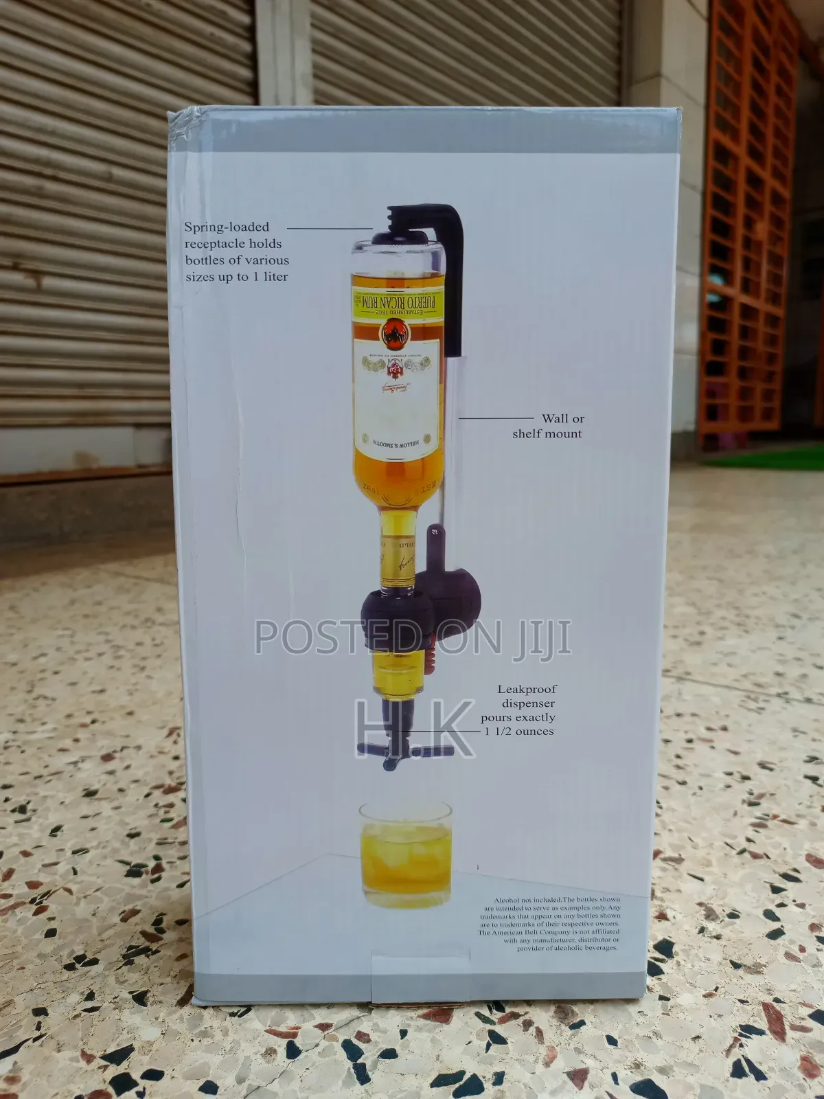 Bar Butler Single Shot Liquor Dispenser.