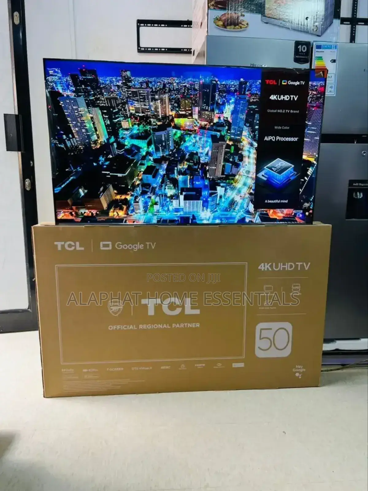 TCL 50-Inch Qled Pro Ultra Hd Smart Google Tv